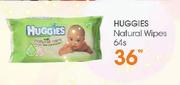 Huggies Natural Wipes-64's