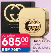 Gucci Guilty Ladies' Eau De Toilette-50ml Each