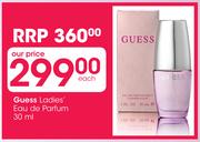 Guess Ladies' Eau De Parfum-30ml Each