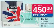 Dunhill London Eau De Toilette-50ml Each