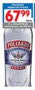 Poliakov Premium Vodka-750ml