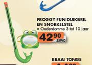 Froggy Fun Duikbril En Snorkelstel