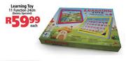 Learning Toy 11 Function 24Cm Battery Operated-Each