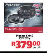 Pioneer 6x9's 400W 3 Way-Per Pair