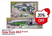 Assorted Laser Guns Each