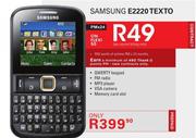 Samsung E2220 Texto