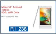 Mecer 8" Android Tablet 800P31C-WIFI