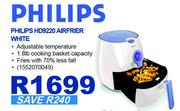 Philips Airfryer White HD9220