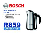 Bosch 1.7Ltr Kettle TWK6801