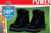 Safety Boots Size 5-12
