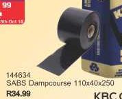 Dampcourse 110 x 40 x 250
