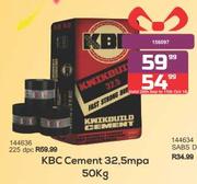 KBC Cement 32.5mpa-50Kg