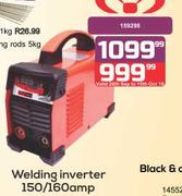 Welding Inverter 150/160 Amp
