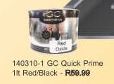 GC Quick Prime 1Lt Red/Black