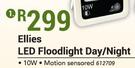 Ellies LED Floodlight Day/Night 10W (Motion Sensord)