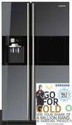 Samsung 510Ltr Double Door Mirror Black With Water/Ice Dispenser RS21HFLMR1