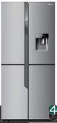 Hisense 476Ltr 4 Door Metallic Water Dispenser H620F1-W