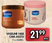 Vaseline H&B Crm-1x350ml