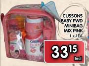 Cussons Baby Pwd Minibag Mix Pink-1x1EA