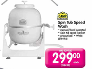 Camp Master Spin Tub Speed Wash