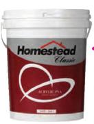 Homestead Acrylic Pva-20 Ltr