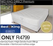 Bed King Direct Premium Double Bed Set