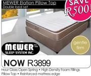 Mewer Elation Pillow Top Double Bed Set
