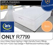 Serta Haddon Double Bed Set