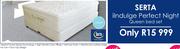 Serta Indulge Perfect Night Queen Bed Set