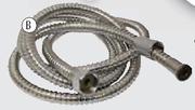 Bathshop 2m Stainless Steel Shower Hose