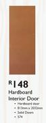 Hardboard Interior Door-813x2032mm