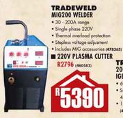 Tradeweld MIG200 Welder