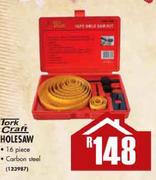 Tork Craft Holesaw-16 Piece