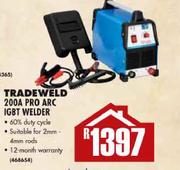 Tradeweld 220A Pro ARC IGBT Welder
