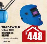 Tradeweld Solar Auto Darkening Helmet