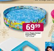 Intex Happy Animal Snapset Pool-122x25cm