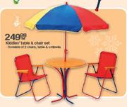 Kiddies' Table & Chair Set