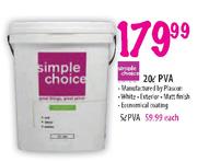 Simple Choice PVA-5Ltr Each 