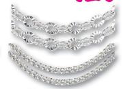 Sterling Silver Rolo Chain-45cm Each