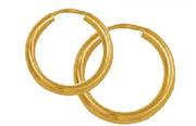 9Ct Gold And Silver Single Earring-Each