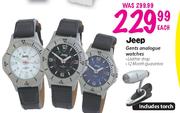 Jeep Gents Analogue Watches-Each