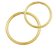 9Ct Gold Sleepers-12mm Per Pair