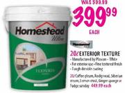 Homestead Ultra Exterior Texture-20L Each