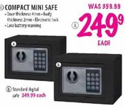 Compact Standard Digital Safe Each