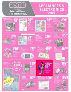 Game : Appliances & Electronics Guide (13 Dec - 19 Dec), page 20