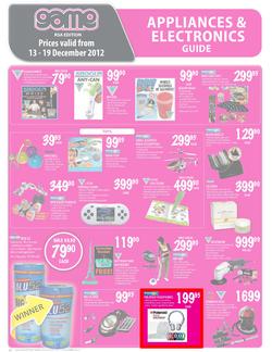 Game : Appliances & Electronics Guide (13 Dec - 19 Dec), page 20