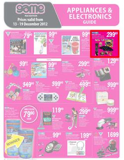 Game : Appliances & Electronics Guide (13 Dec - 19 Dec), page 20