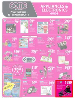 Game : Appliances & Electronics Guide (13 Dec - 19 Dec), page 20