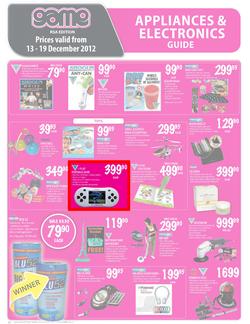 Game : Appliances & Electronics Guide (13 Dec - 19 Dec), page 20