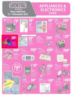 Game : Appliances & Electronics Guide (13 Dec - 19 Dec), page 20